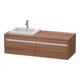 Duravit Meuble sous lavabo Ketho 140x55x42,6 cm, f EWT, 2 tiroirs, B gauche, N naturel-1