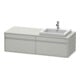 Duravit Meuble sous-lavabo Ketho 140x55x42,6 cm, f EWT, 2 tiroirs, blanc mat-1