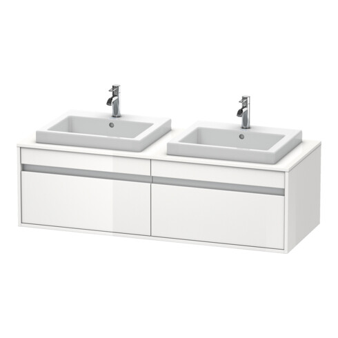 Duravit Meuble sous-lavabo Ketho 140x55x42,6 cm, f EWT, 2 tiroirs, taupe