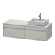 Duravit Meuble sous lavabo Ketho 140x55x42,6 cm, pour AWT, 2 tiroirs, B R, bg ma-1