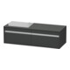 Duravit Meuble sous-lavabo Ketho 140x55x42,6 cm, pour AWT, 2 tiroirs, gris mat