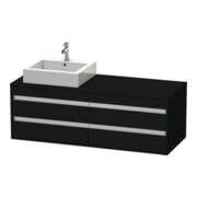 Duravit Meuble sous-lavabo Ketho 140x55x49,6 cm, f AWT, 4 tiroirs, B gauche, blanc œuf