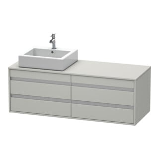 Duravit Meuble sous-lavabo Ketho 140x55x49,6 cm, f AWT, 4 tiroirs, B L, bg ma