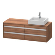 Duravit Meuble sous-lavabo Ketho 140x55x49,6 cm, f AWT, 4 tiroirs, B R, N Nat