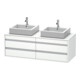 Duravit Meuble sous-lavabo Ketho 140x55x49,6 cm, f AWT, 4 tiroirs, blanc mat-1