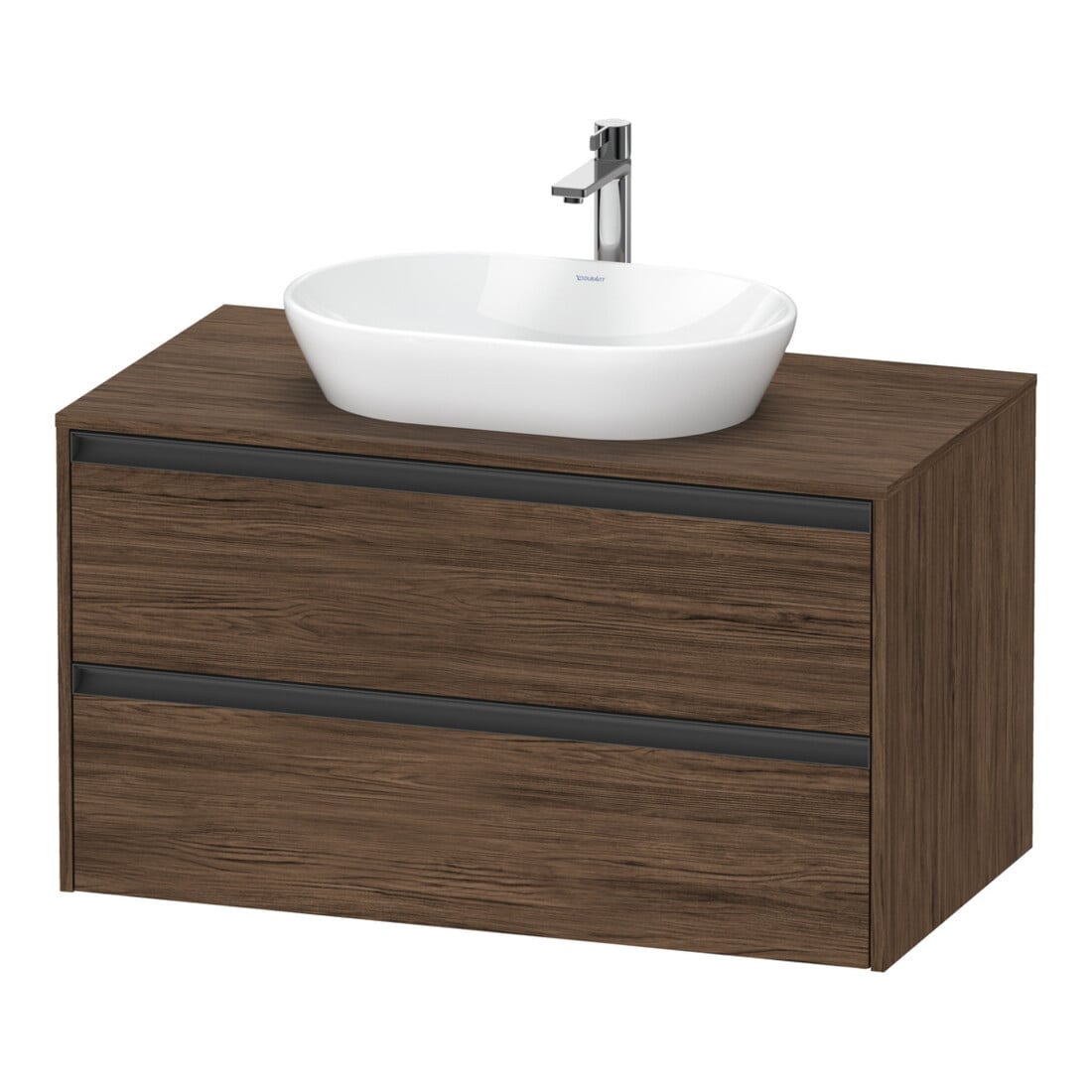 Duravit Meuble sous lavabo Ketho.2 100x55 cm, N d, Pl m 1 découpe, suspendu