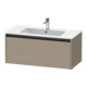 Duravit Meuble sous lavabo Ketho.2 101x48 cm, lin, 1 tiroir, suspendu-1