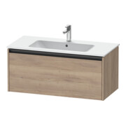 Duravit Meuble sous-lavabo Ketho.2 101x48 cm, œuf marbré, 1 tiroir, suspendu