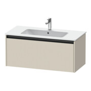 Duravit Meuble sous lavabo Ketho.2 101x48 cm, tau mat, 1 tiroir, suspendu-1