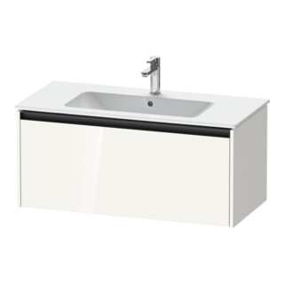 Duravit Meuble sous lavabo Ketho.2 101x48cm, blanc brillant, 1 tiroir, suspendu