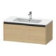 Duravit Meuble sous lavabo Ketho.2 101x48cm, blanc œuf, 1 tiroir, suspendu-1
