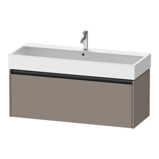 Duravit Meuble sous-lavabo Ketho.2 118,4x46 cm, bas. mat, 1 tiroir, suspendu