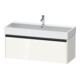 Duravit Meuble sous-lavabo Ketho.2 118,4x46 cm, blanc brillant, 1 tiroir, suspendu-1