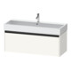Duravit Meuble sous-lavabo Ketho.2 118,4x46 cm, blanc mat, 1 tiroir, suspendu-1
