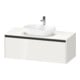 Duravit Meuble sous lavabo Ketho.2 120x55 cm, blanc mat, 1 découpe, suspendu-1