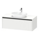 Duravit Meuble sous-lavabo Ketho.2 120x55 cm, blanc mat, plan avec 1 découpe, suspendu-1