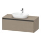 Duravit Meuble sous-lavabo Ketho.2 120x55 cm, gris, 1 découpe, suspendu-1