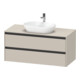 Duravit Meuble sous-lavabo Ketho.2 120x55 cm, T m, Pl m 1 découpe, suspendu-1