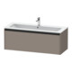 Duravit Meuble sous lavabo Ketho.2 121x48 cm, blanc mat, 1 tiroir, suspendu-1