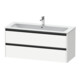 Duravit Meuble sous lavabo Ketho.2 121x48 cm, blanc mat, 2 tiroirs, suspendu-1