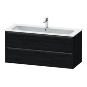 Duravit Meuble sous lavabo Ketho.2 121x48 cm, blanc œuf, 2 tiroirs, suspendu