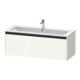 Duravit Meuble sous lavabo Ketho.2 121x48cm, blanc brillant, 1 tiroir, suspendu-1