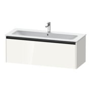 Duravit Meuble sous lavabo Ketho.2 121x48cm, blanc brillant, 1 tiroir, suspendu