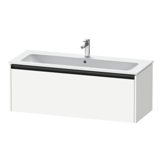 Duravit Meuble sous-lavabo Ketho.2 121x48cm, blanc mat, 1 tiroir, suspendu