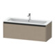 Duravit Meuble sous-lavabo Ketho.2 121x48cm, lin, 1 tiroir, suspendu-1