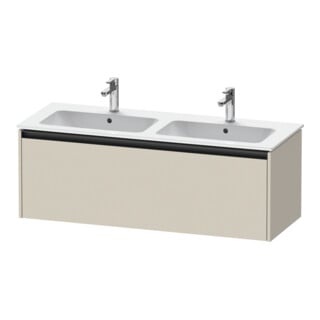 Duravit Meuble sous-lavabo Ketho.2 128x48x44 cm, 1 tiroir, suspendu, taupe mat