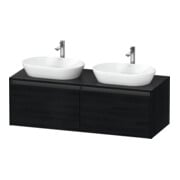 Duravit Meuble sous lavabo Ketho.2 140x55 cm, B bs, blanc œuf, 2 tiroirs, suspendu-1