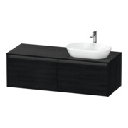 Duravit Meuble sous lavabo Ketho.2 140x55 cm, D, blanc, 2 tiroirs, suspendu