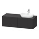 Duravit Meuble sous lavabo Ketho.2 140x55 cm, D G, gris mat, 2 tiroirs, suspendu-1