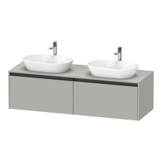 Duravit Meuble sous-lavabo Ketho.2 160x55 cm, B bs, bg ma, 2 tiroirs, suspendu