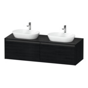 Duravit Meuble sous-lavabo Ketho.2 160x55 cm, B bs, blanc œuf, 2 tiroirs, suspendu