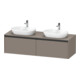 Duravit Meuble sous-lavabo Ketho.2 160x55 cm, blanc mat, 2 tiroirs, suspendu-1