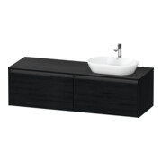Duravit Meuble sous-lavabo Ketho.2 160x55 cm, D rt, blanc, 2 tiroirs, suspendu
