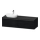 Duravit Meuble sous lavabo Ketho.2 160x55 cm, G gauche, blanc œuf, 2 tiroirs, suspendu-1