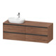 Duravit Meuble sous lavabo Ketho.2 160x55cm, L P, N Nat, 4 tiroirs, suspendu-1