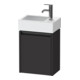 Duravit Meuble sous lavabo Ketho.2 36,4x23,8 cm, à droite, gris, 1 porte, suspendu-1