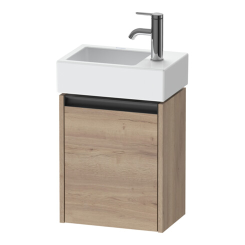 Duravit Meuble sous-lavabo Ketho.2 36,4x23,8 cm, à droite, marbre, 1 porte, suspendu