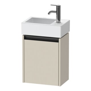 Duravit Meuble sous lavabo Ketho.2 36,4x23,8 cm, à droite, mat, 1 porte, mural