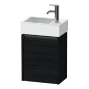 Duravit Meuble sous lavabo Ketho.2 36,4x23,8 cm, à gauche, blanc œuf, 1 porte, suspendu