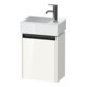 Duravit Meuble sous lavabo Ketho.2 36,4x23,8 cm, angle gauche, blanc brillant, 1 porte, suspendu-1