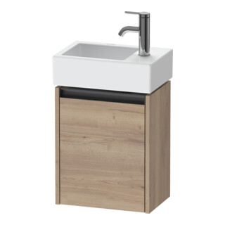 Duravit Meuble sous-lavabo Ketho.2 36,4x23,8cm, angle gauche, marbre E, 1 porte, suspendu