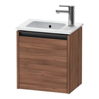 Duravit Meuble sous lavabo Ketho.2 41x29,2x44 cm, 1 porte, wd, à droite, noyer nat.