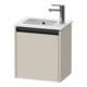 Duravit Meuble sous lavabo Ketho.2 41x29,2x44 cm, 1 porte, wd, à gauche, Tau ma-1