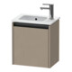Duravit Meuble sous lavabo Ketho.2 41x29,2x44 cm, 1 porte, wd, raccord gauche, lei-1