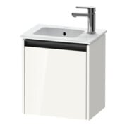 Duravit Meuble sous-lavabo Ketho.2 41x29,2x44cm, 1 porte, bois, gauche, blanc brillant