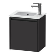 Duravit Meuble sous lavabo Ketho.2 41x29,2x44cm, 1 porte, wd, à gauche, gris mat-1